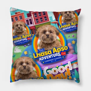 Lhasa Apso Puppy Pillow