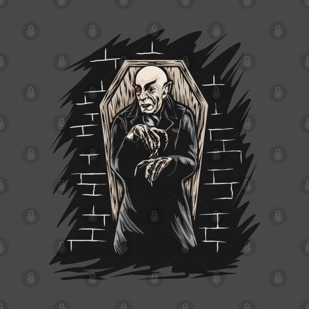 Nosferatu The Vampire by divinoro trendy boutique