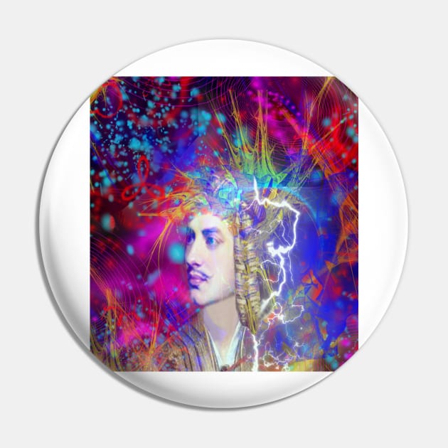 Lord Byron Pin by icarusismartdesigns