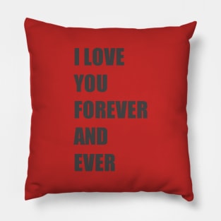 I knew what love is only when i found you Pillow