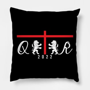 England Football Qatar 2022 Pillow