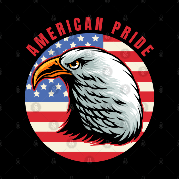 American Patriotism Eagle by Wrathline.Std