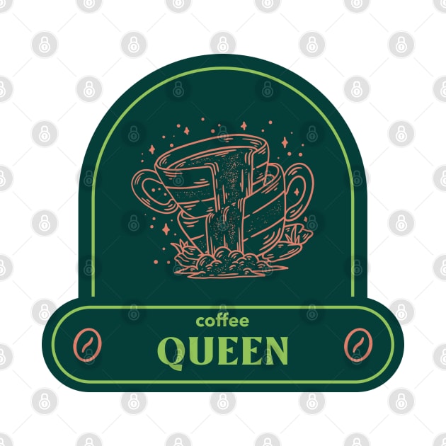 coffee queen by tedd