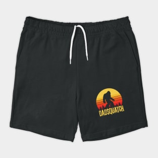 Dadsquatch Bigfoot Dad Gift Shorts