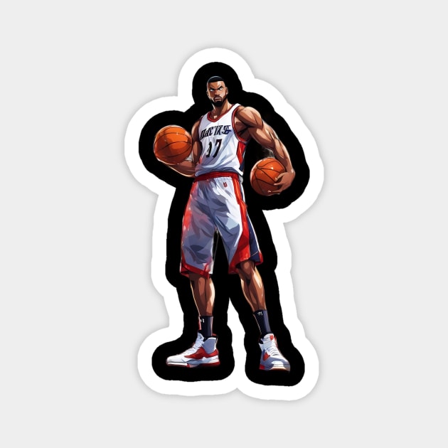 team basketball Magnet by animegirlnft