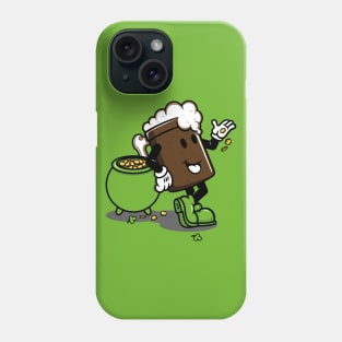 Cartoon Beer Irish Dunkel St. Patricks Day Phone Case