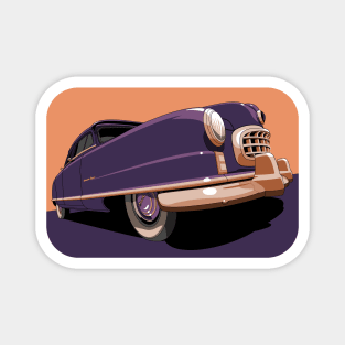 1950 Nash Ambassador In Purple Magnet