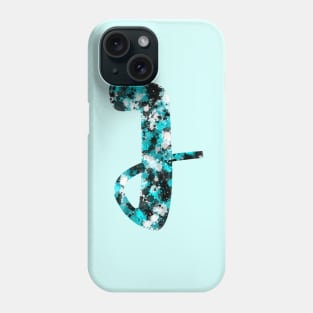 Paint Splash Letter J Phone Case