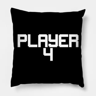Player 4 Pillow