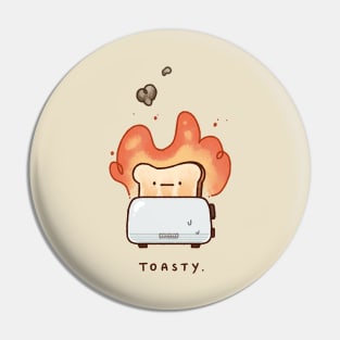 A Little Toasty Pin