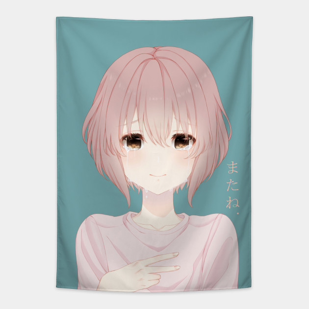 A Silent Voice Nishimiya Shouko Anime Tapestry Teepublic A Silent Voice Nishimiya Shouko Anime Tapestry Teepublic