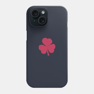 Small Viva Magenta Shamrock for St Patricks Day Phone Case