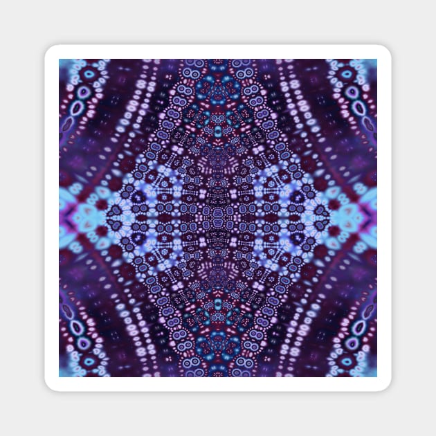 Fractal Bandana Magnet by KirstenStar 