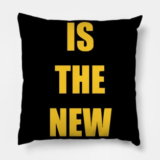 Old is the New Gold Funny Vintage Pillow