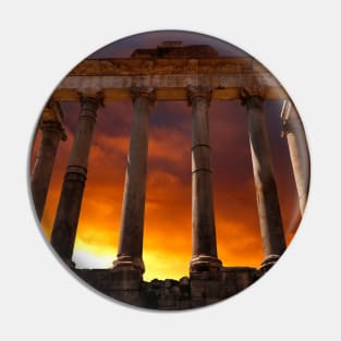 Temple of Saturn Ruins Pin