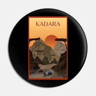 Kadara travel poster Pin