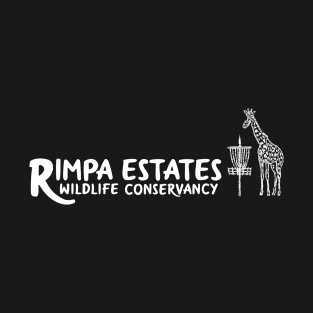 Rimpa Disc Golf, WHITE PRINT T-Shirt