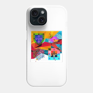 Portuguese abstract art Phone Case