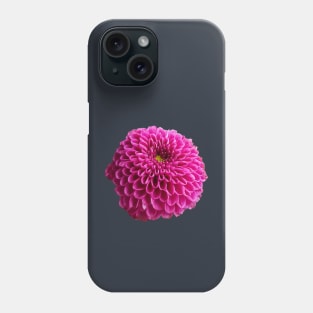 Pink Chrysanthemum Floral Photo Cutout Phone Case