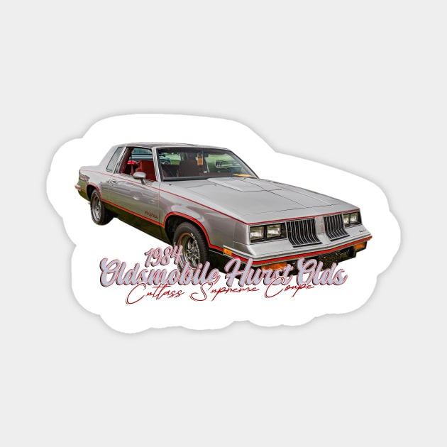 1984 Hurts Olds Cutlass Supreme Coupe Magnet by Gestalt Imagery