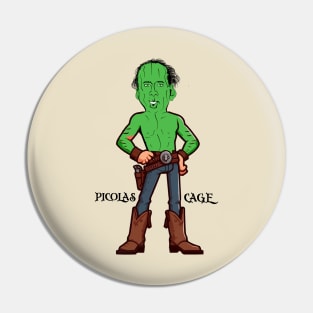 Picolas Cage: whimsical Pin