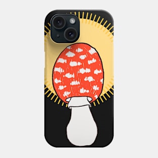 red toadstool Phone Case