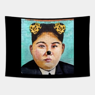 Kim Jong-pussycat Tapestry