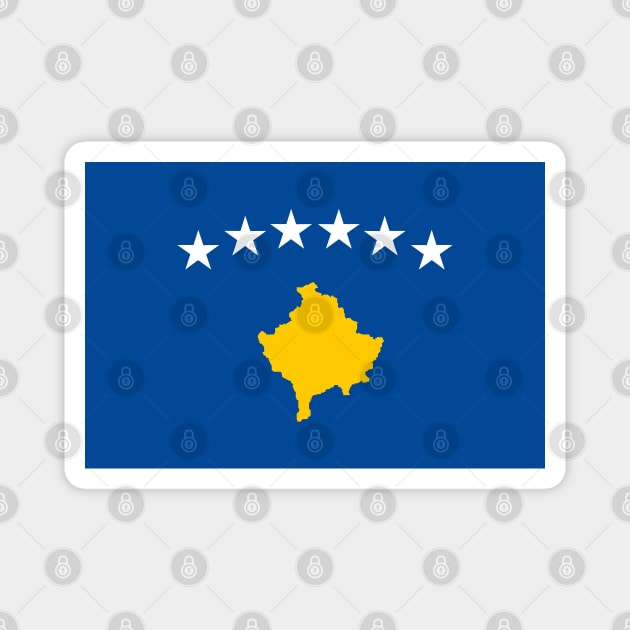 Flag of Kosovo Magnet by COUNTRY FLAGS