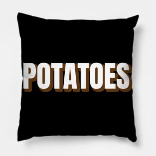 Funny Potatoes Pillow