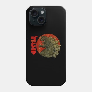 Godzilla King Of The Monsters Vintage Phone Case