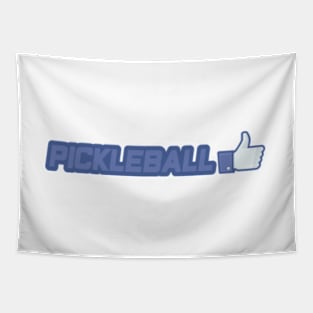 I Like Pickleball Tapestry