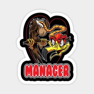 Manager Buzzard Magnet