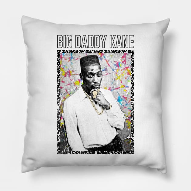 Big Daddy Kane / Retro Aesthetic 90s Style Pillow by DankFutura