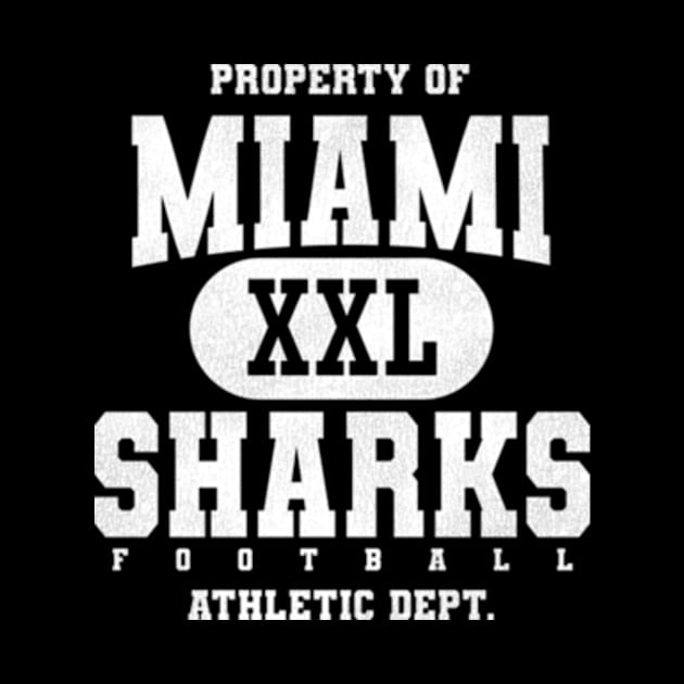 Miami Sharks Football Xxl by Estadodamente