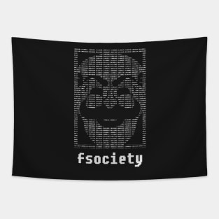 fsociety binary code Tapestry