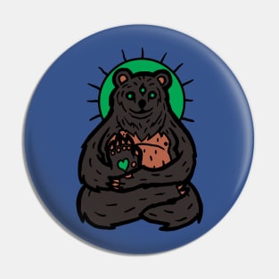 Spirit animal: Bear Pin