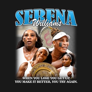 Serena Williams Bootleg Tee Vintage T-Shirt