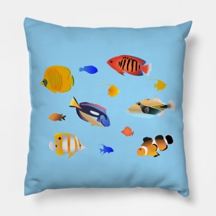 Marine fish Pillow