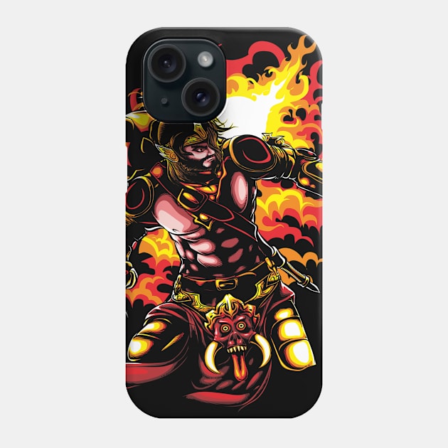 The Incredible Of Bima (Werkudara) Phone Case by casikancil