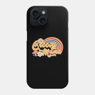 Retro Groovy Mama Phone Case