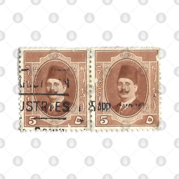 Egypt Stamp from the 1920s by rogerstrawberry