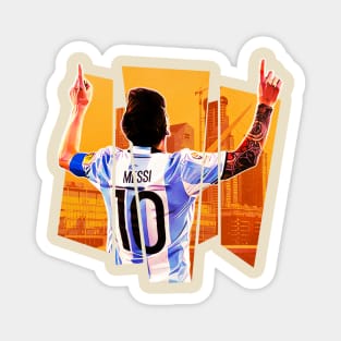 Iconic lionel messi celebration Magnet