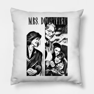 mrs doubtfire Pillow