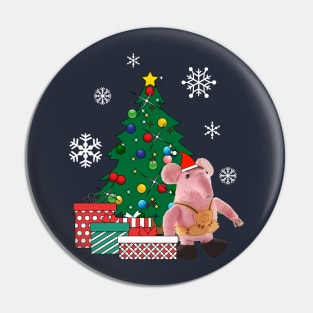 Clanger Around The Christmas Tree Pin