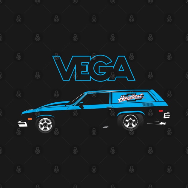 Blue Vega Pro Stock Panel Delivery by BriteDesign