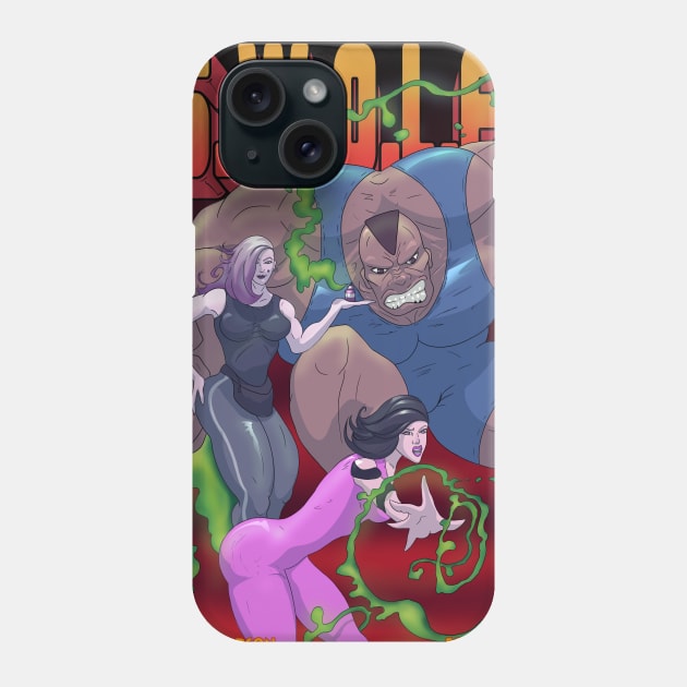 TEAM S.W.O.L.E. "SPLASH COVER" CONCEPT Phone Case by D3