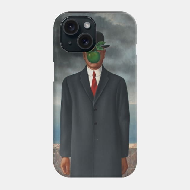 The Son of Man, 1946. Rene Magritte. Phone Case by SteelWoolBunny