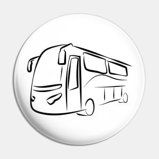 Bus bus driver school bus autobus Pin