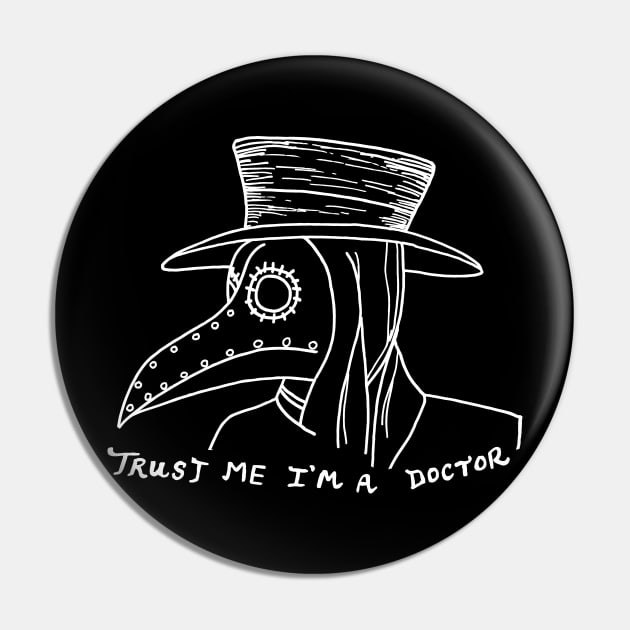Plague Doctor Pin by Geektopia