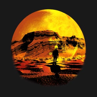 Mars Planet Astronaut T-Shirt